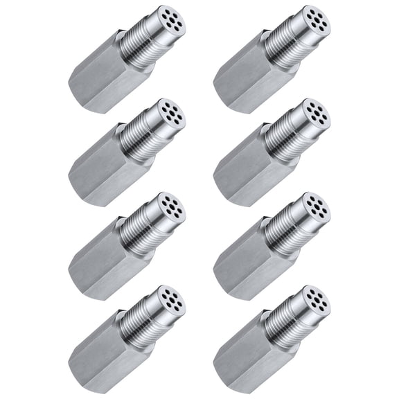 Universal O2 Catalytic Convert Sensor 8-Pack, M18x1.5 Thread Automotive Replacement for Upstream Downstream Exhaust System