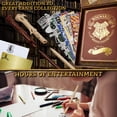 thumbnail image 2 of Juego de papelería de regalos de Harry Potter con varita para cuaderno, bolígrafo, juego de escritura de cartas con sobres y pegatinas, 2 of 6
