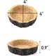 thumbnail image 3 of CalPalmy Paquete de 2 tazones de comida para reptiles - Cuencos de comida novedosos para agua de reptiles y tazones de comida, lagartos, dragones barbudos para bebés, serpientes para bebés y más - Hechos de plástico no tóxico, sin BPA Ormromra WMPH-846-2, 3 of 7