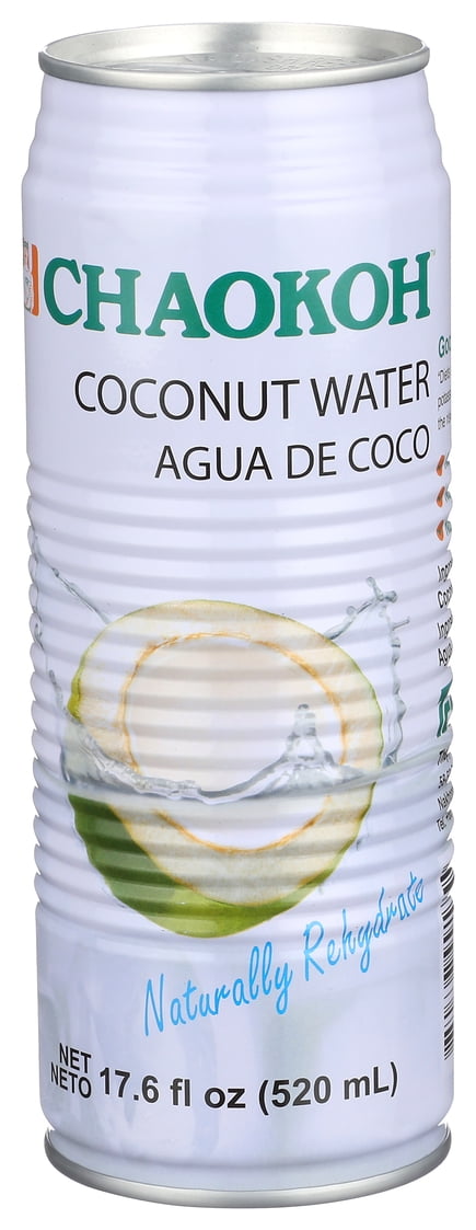 Chaokoh Coconut Water, 17.6 fl oz Can - Walmart.com