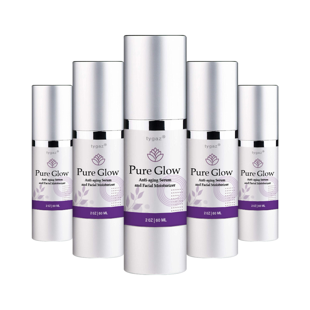 Pure Glow Pure Glow AntiAging Serum & Facial Moisturizer (5 Pack