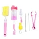 thumbnail image 2 of Kit de limpieza de 7 cepillos para biberones | Set de limpieza de cepillos para tetinas y pajitas | Material apto para uso alimentario para biberones, vasos y extractores de leche para bebés y niños, 2 of 8