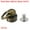 Bronze Tone, variant on 8x8mm Pull Ring Rivets Studs Brass Electroplating Silver Tone 20 Pack