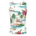 thumbnail image 5 of GHSOHS Tank Tops Men Workout Tee Tops Vintage Shirts White Mens T-Shirts Large Size Work Out Shirts Mens Summer Vacation Beach Print Top Vest Sleeveless Top,M, 5 of 5