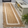 thumbnail image 2 of SAFAVIEH Natural Fiber Archibald Bordered Runner Rug, Natural/Ivory, 2'3" x 9', 2 of 10