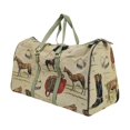 thumbnail image 2 of Bolsa de viaje para equitación, resistente al desgarro, con asa, multiusos, resistente, ligera, para guardar botas de montar y casco., 2 of 9