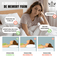 thumbnail image 4 of Almohada Media 3 Capas Con Memory Foam La Fabrica de Espuma Almohada 3 capas con MEMORY FOAM sin Funda, 4 of 5
