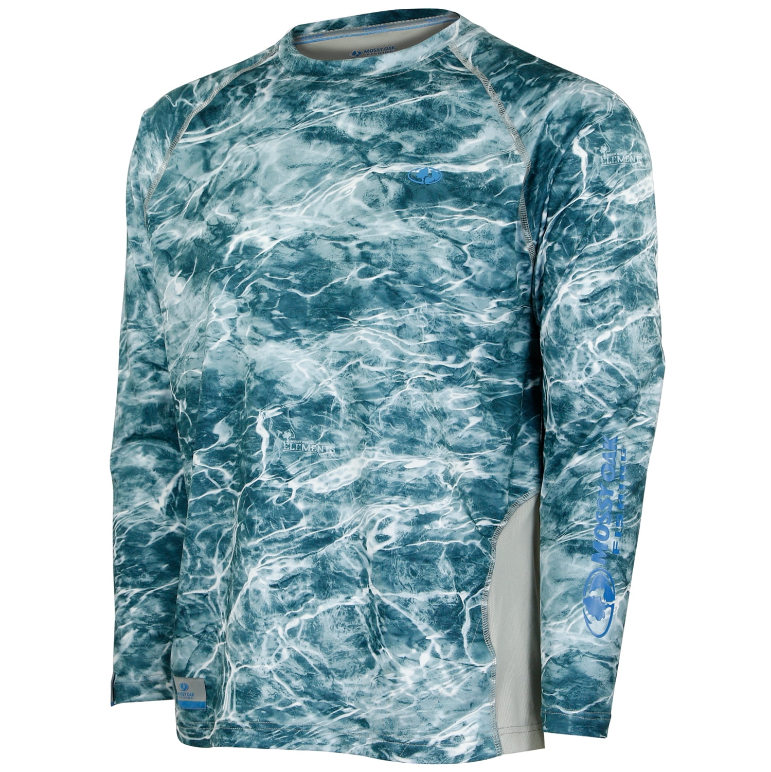 Mossy Oak - Mossy Oak Men's Long Sleeve Fishing Tech Tee - Walmart.com - Walmart.com