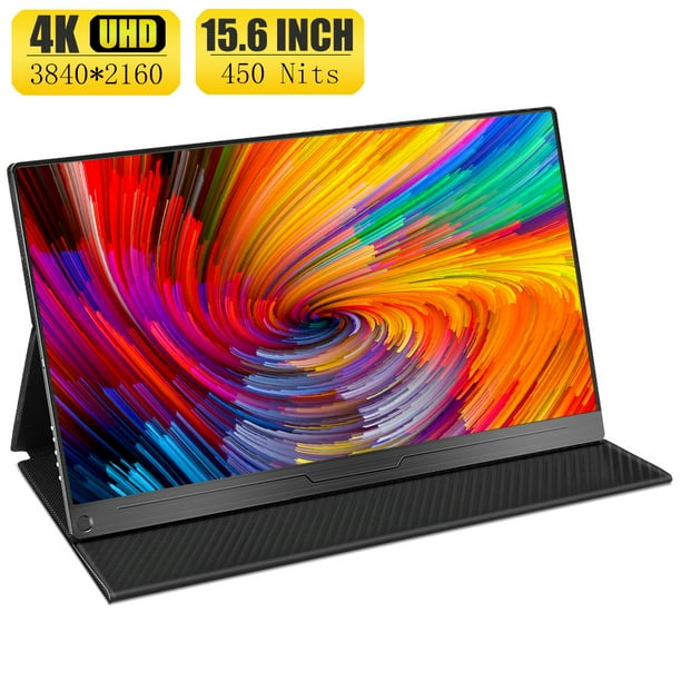 Portable Monitor 4K, Newsoul 15.6" UHD Portable Laptop Monitor IPS