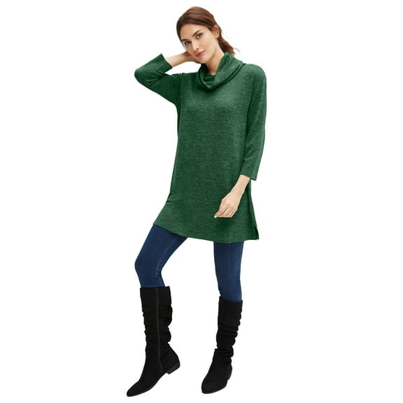 Ellos Plus Size Cowl Neck Tunic
