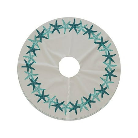 this button opens a dialog that displays additional images for this product with the option to zoom in or out - Coastal Christmas Tree Skirt this button opens a dialog that displays additional images for this product with the option to zoom in or out - Coastal Christmas Tree Skirt