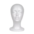 thumbnail image 2 of Mannequin Female Neck Head Model Hair Hat Wig Glasses Stand Display, 2 of 5