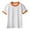 Orange, variant on Feancey Boys Girls Casual T Shirt Girls' Short Sleeve Round Neck Basic Tees Kids Cotton Tshirts Solid Color Loose Summer Tops Funny Gift Red 12 Years