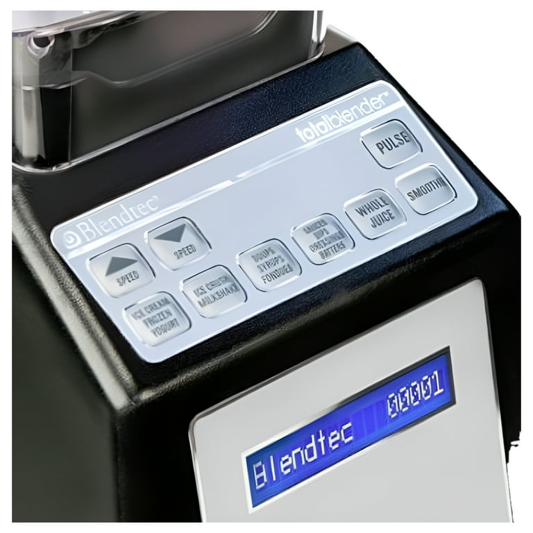 Blendtec Total Classic Blender, WildSide+ Jar, 90 oz, Pro-Grade