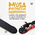 thumbnail image 2 of Patineta Profesional de Madera Skateboard Modelo Musa Calavera, 2 of 5