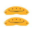 thumbnail image 2 of MGP 4 Caliper Covers Engraved Front & Rear Style 2/Chrysler Wing Yellow finish black ch Fits select: 2013-2016 CHRYSLER TOWN & COUNTRY TOURING, 2012 CHRYSLER TOWN & COUNTRY TOURING L, 2 of 2