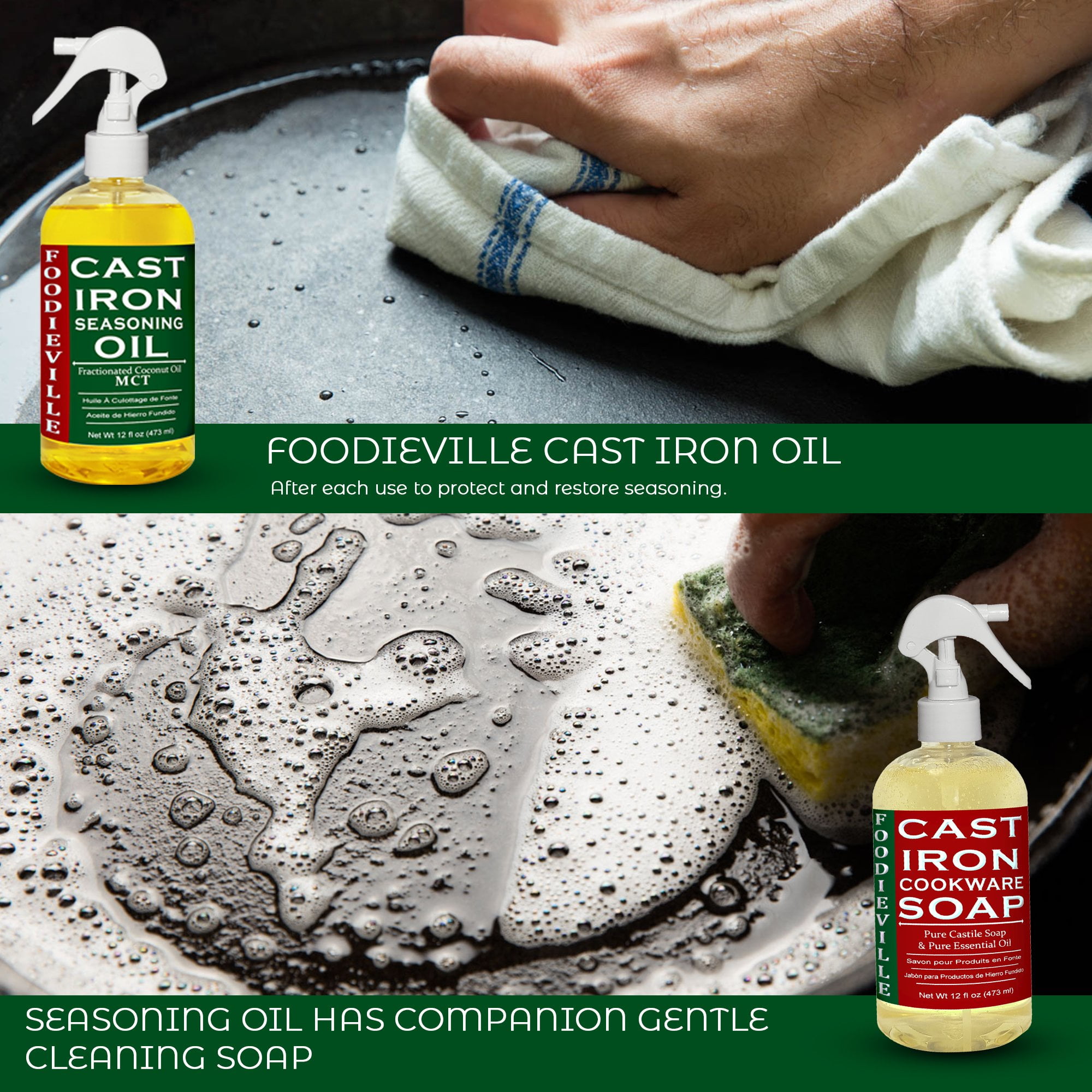 cast iron seasoning oil – fort & field