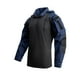 thumbnail image 1 of pstuiky Camisas de manga larga de invierno para hombre, Camiseta deportiva de manga corta con cuello alto para hombre, color liso, para entrenamiento al aire libre top de hombre s, 1 of 2