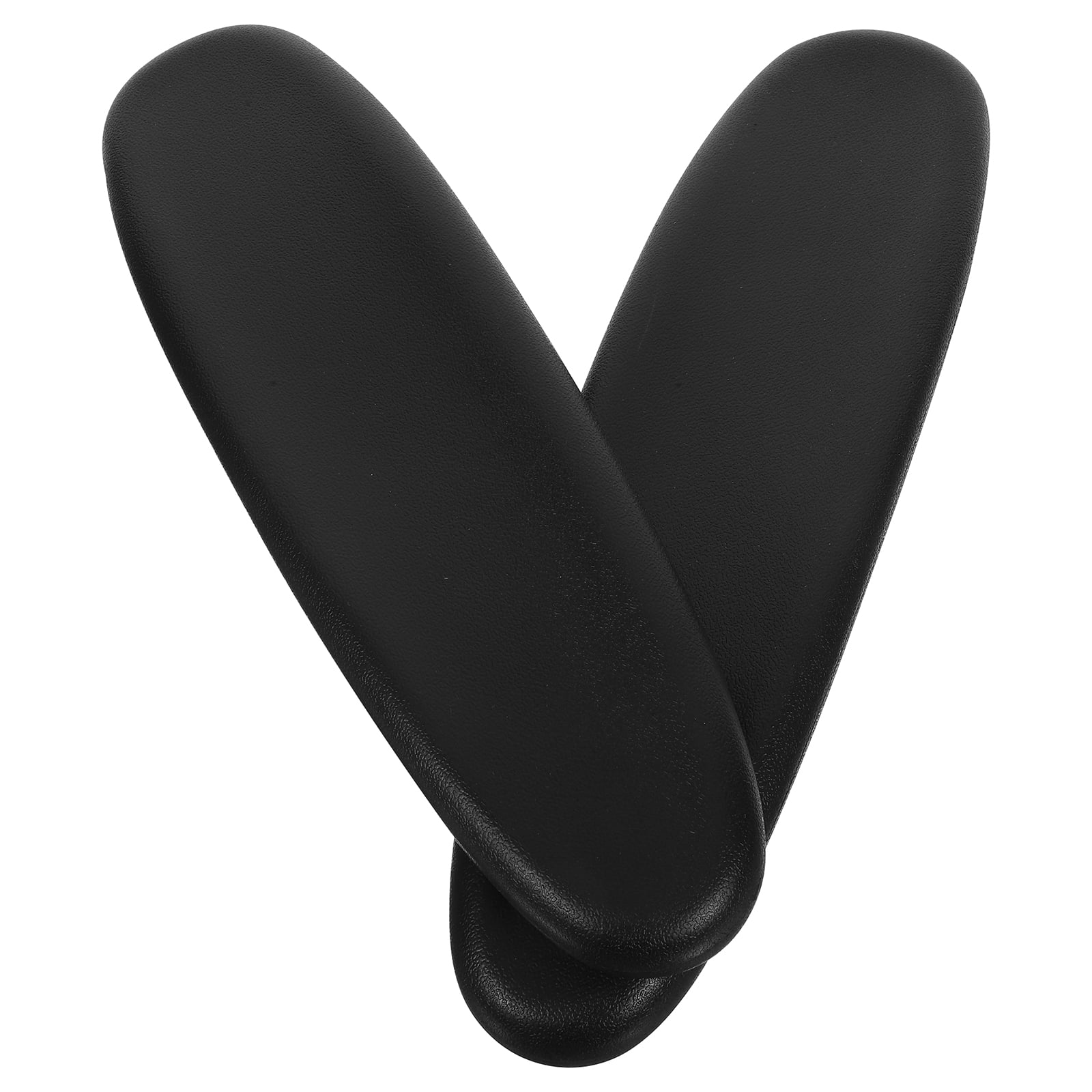 Fundas Para Reposabrazos De Silla De Oficina - Par De Protectores Con Cremallera En Negro, Cómodos Y Fáciles De Instalar