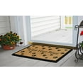 thumbnail image 4 of Creative Accents Super Scraper Vinyl Coir Doormat, Wipe Your Paws, 4 of 4