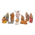 thumbnail image 1 of Juego de Figuras de Belén Navideño en Miniatura, Pequeñas Esculturas de Resina de Jesús, Estatua de La Sagrada Familia para Fiestas, Interior Y Exteri, 1 of 8