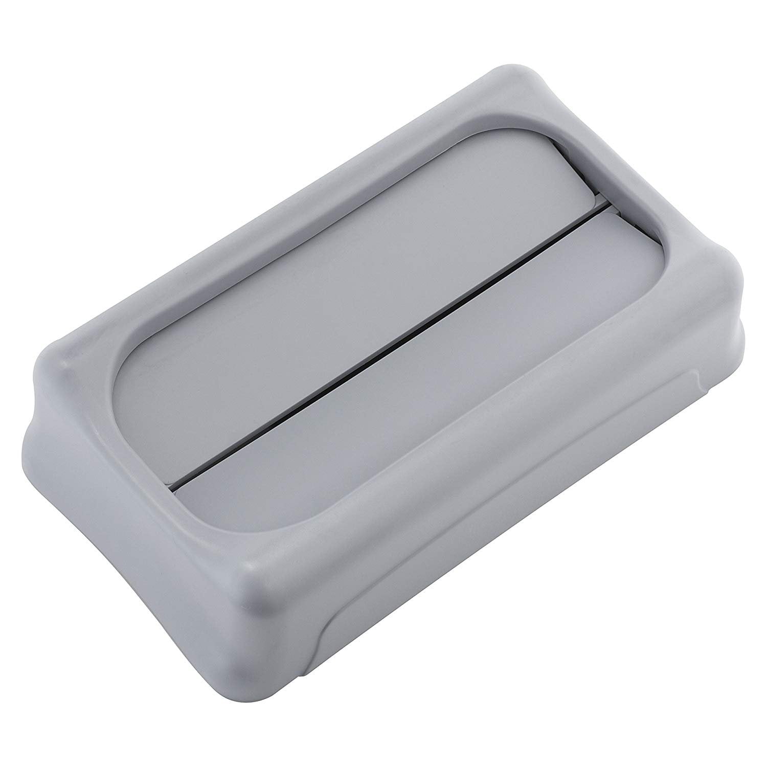 Rubbermaid Commercial 1 Gallon Swing Lid Garbage Can, Gray