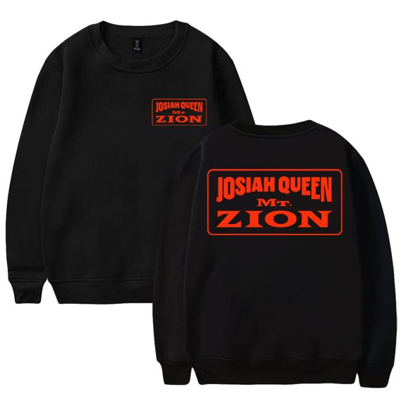 Josiah Queen Mt Zion Merch Crewneck Long Sleeve Streetwear Women Men Pullover Sweatshirts