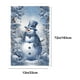 thumbnail image 3 of Camino de Mesa Navideño con Muñeco de Nieve, Mantel para Restaurante, Cojín, Mantel para Decoración de Mesa de Cocina., 3 of 6