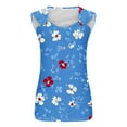 thumbnail image 4 of Hoshose Summer Loose Tank Tops for Women V-neck Casual Sleeveless Womens Tops, 4 of 4