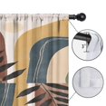 thumbnail image 4 of Blackout Kids Curtains,Boho Bohemian Art Childrens Insulated Curtains Set Of 2,Bedroom Essentials,Toddler Room Decor 42"x54"(106x137cm), 4 of 4