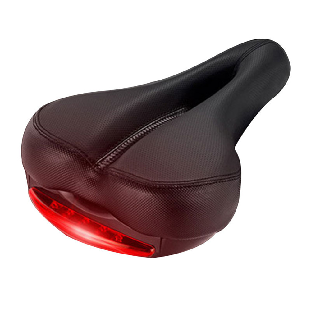 Ameiqe Wide Bike Saddle Waterproof Bicycle Seat Soft Universal Fit