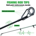 thumbnail image 5 of Sougayilang Spinning Telescopic Fishing Rod Carbon Fiber Pole with EVA Handle and Metal Reel Seat, 5 of 8