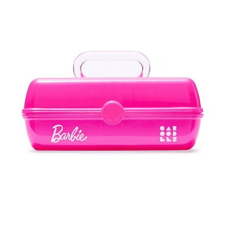 Caboodles Barbie Pretty In Petite Cosmetic Case, Iridescent Pink