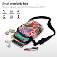 thumbnail image 7 of HELLHERO Astral Butterfly Cross Body Purse Polyester 2 Layers Adjustable Crossbody Bag for Casual Use, 7 of 7
