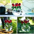 thumbnail image 4 of H&D HYALINE & DORA Red Rose Figurine Ornament Spring Bouquet Crystal Glass Flowers Gift-Boxed, 4 of 10