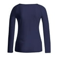 thumbnail image 6 of Taylonsss Women See-Through Long Sleeve Seamless Arm Shaper Top Mesh Shirt Blouse, 6 of 7