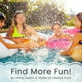 thumbnail image 6 of Northlight 87" Red and Blue Jumbo Parrot Ride-On Inflatable Swimming Pool Float, 6 of 6