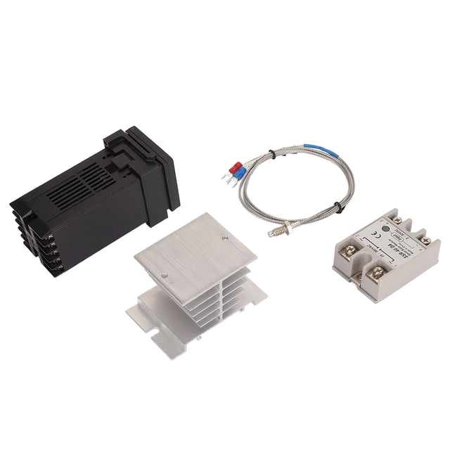 PID Temperature Controller, High Accuracy Fast Temperature Control Digital PID Temperature Controller Set Quick Response 4 Pieces for Farm 25A,40A