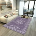 thumbnail image 6 of Sun Moon Rug 5x7 Ft Boho Celestial Area Rugs Magic Carpet Non-Slip Washable Rugs Bohemian Occult Crescent Solar Stars Floor Mat Pad Carpet for Bedroom Dorm Living Room Dorm Rug, 6 of 7