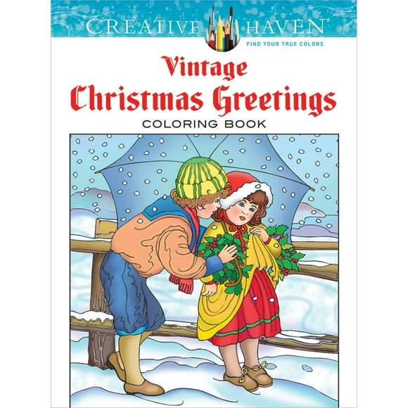 Creative Haven: Livre de Coloriage Vintage de Noël B6791890