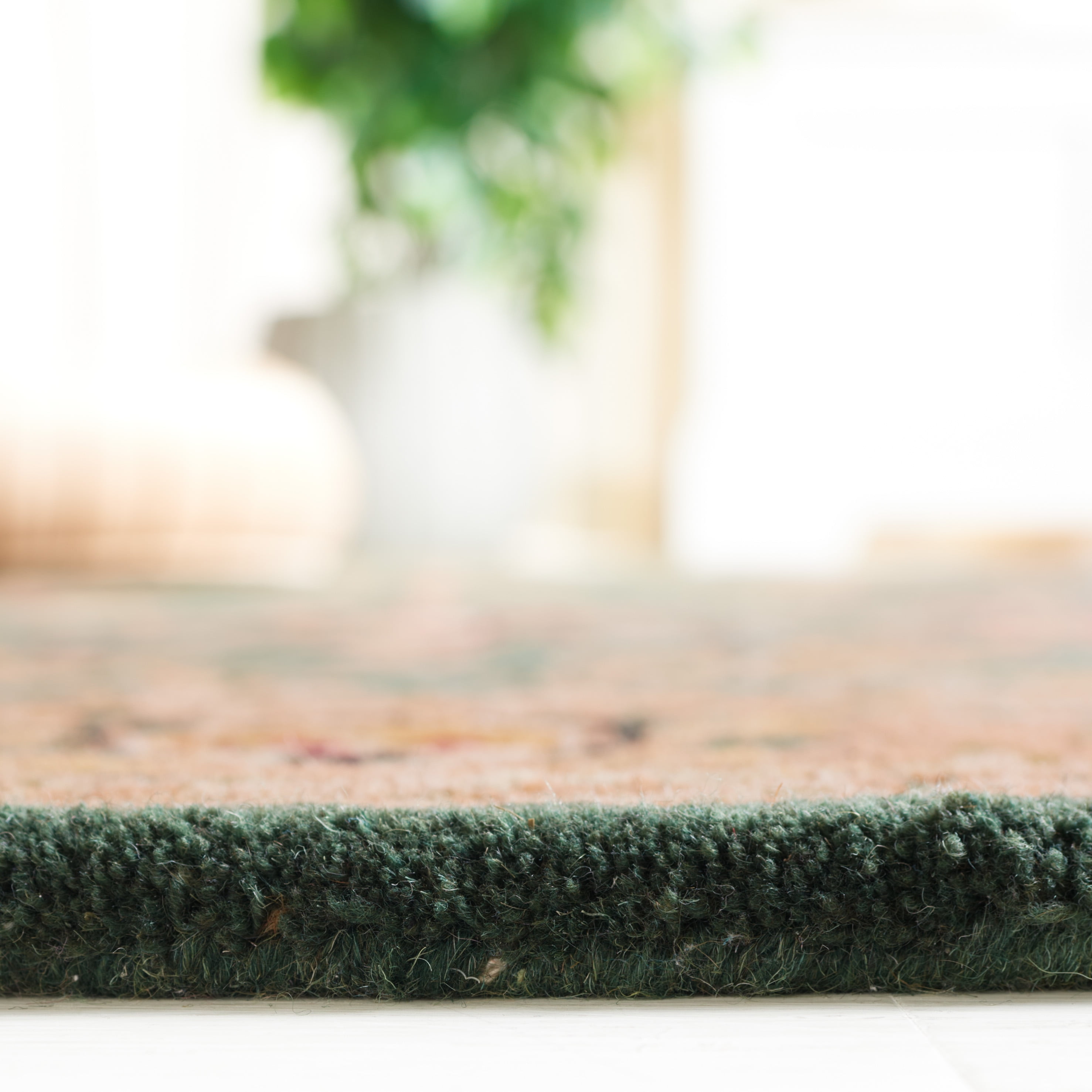 Safavieh Heritage Valery Oriental Wool Area Rug, Dark Green/Gold, 5' x 8'