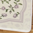 thumbnail image 4 of Enchanted Rose Cushioned Rectangle Mat Lavender, Memory Foam Comfort Mat 35 x 22 Inches, 4 of 5