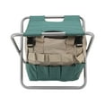 thumbnail image 1 of Jadeshay Tabouret Pliant de Jardin, chaises de Camping Pliantes de pêche portatives avec Sac de Rangement d'outils pour la pêche, Le Camping, Les Voyages, 1 of 14