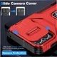 thumbnail image 3 of Funda para GANGXUN Motorola Moto G Stylus 5G 2023 - Soporte metálico, Función magnética, Rojo, 3 of 5