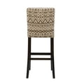thumbnail image 6 of Linon Home Decor BS012OCO01U Mller Ikat Coconut Bar Stool, 6 of 8