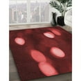 thumbnail image 3 of Ahgly Company Machine Washable Indoor Rectangle Transitional Dark Red Area Rugs, 8' x 12', 3 of 7