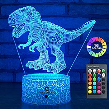 for Boy or Kids or Car Lover Creative 3D Visual Effects Room Decor. TOORGGOO Car Toy Night Light with Timer /& Remote /& Smart Touch 7 Color Change Car