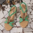 thumbnail image 3 of NOKIO Trendy Women'S Fashionable Sandals Ladies Sandals In Summer Open Toe Beaded Sandals Bosomia Boho Fishui Sandals, 3 of 4