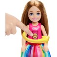 thumbnail image 3 of Barbie Art Therapy Playset with 2 Dolls, Pet & Accessories, Shirt on Small Doll Rotates Emoji, 3 of 6
