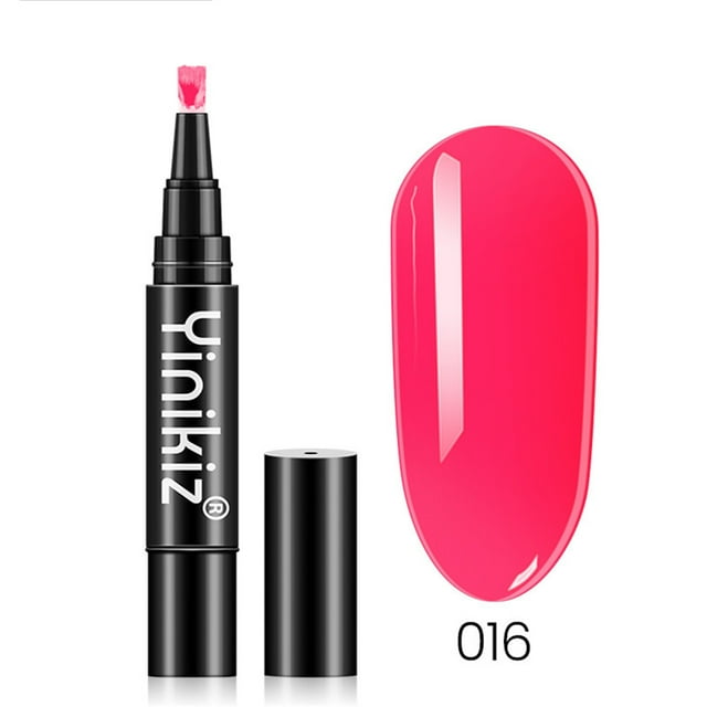 Esmalte de uñas, regalos para mujeres, pegamento para uñas, color, esmalte de uñas, pegamento para uñas, bolígrafo luminoso, pegamento sin base, 8 ml, pegatinas para uñas